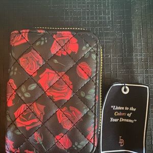 Rose Patterned Wallet
